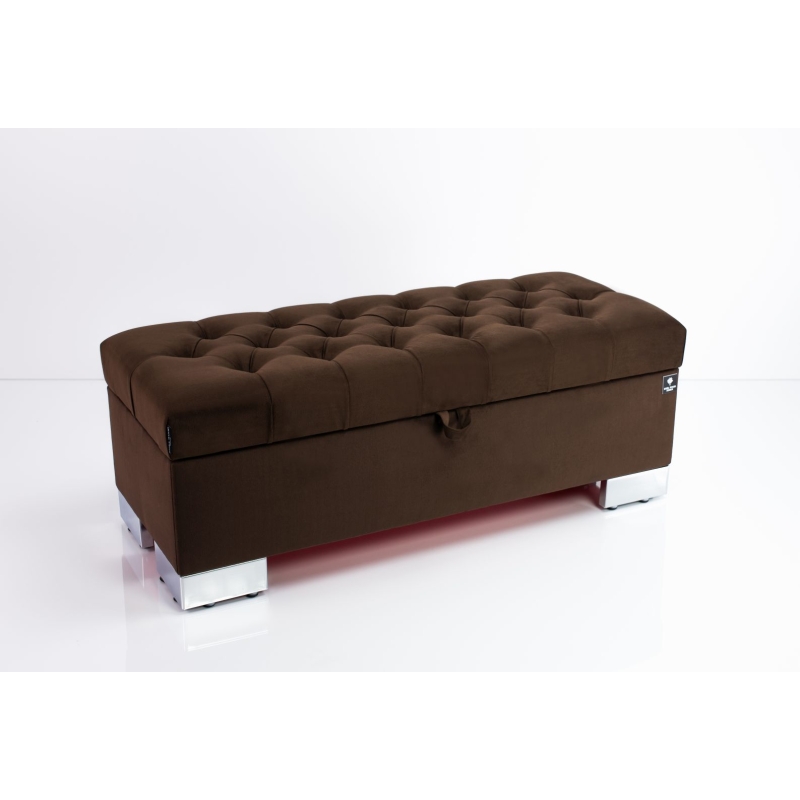 Tufted Storage Bench